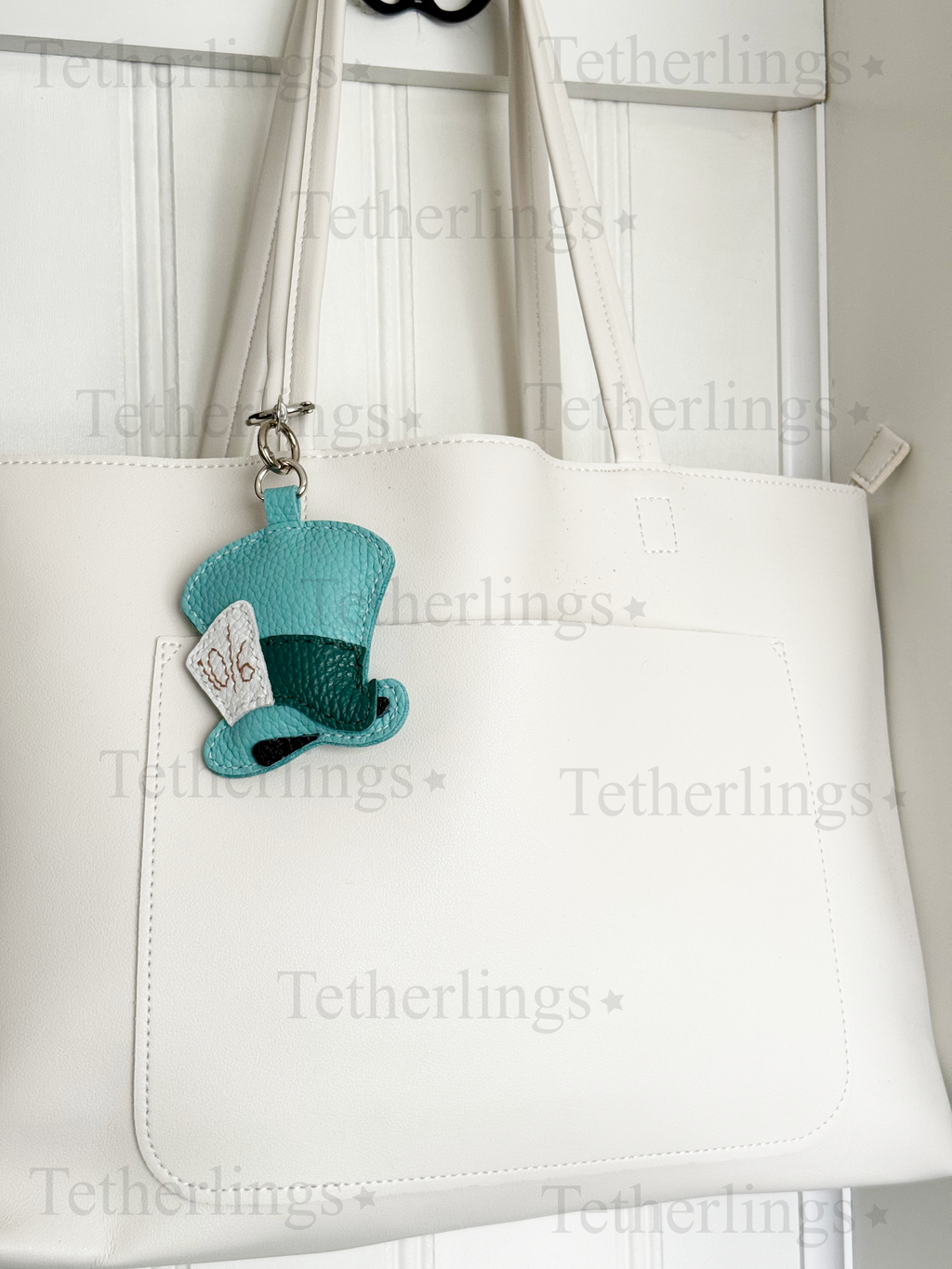 EXCLUSIVE Alice In Wonderland Genuine Leather Charm, Handmade Mad Hatter Drink Me Bottle
