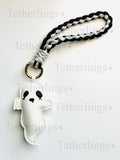 Ghost Handmade Vegan Leather Bag Charm