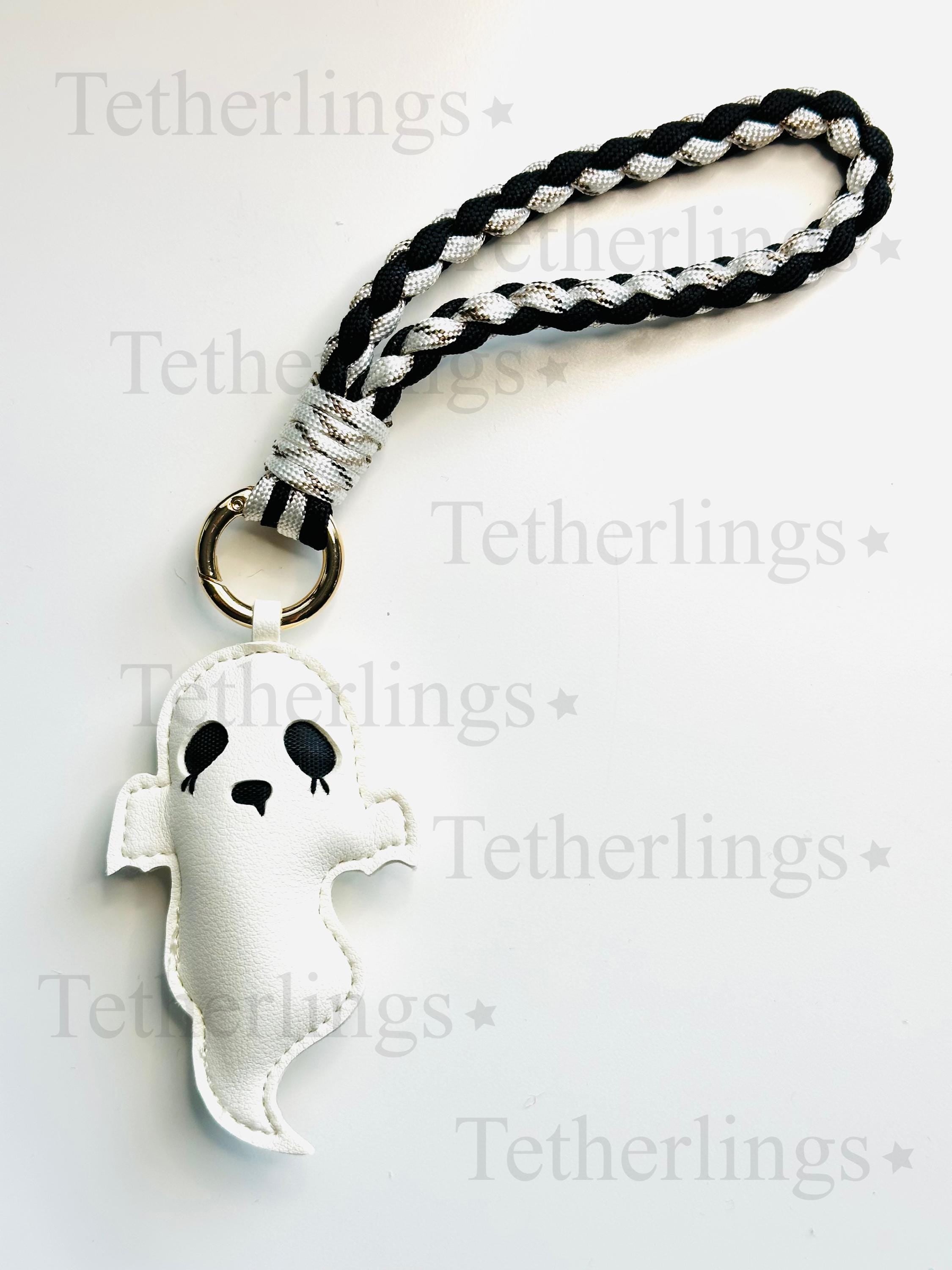 Ghost Handmade Vegan Leather Bag Charm