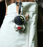 Cute Space Astronaut Handmade Genuine Leather Bag Charm