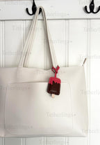 Popsicle Ice Cream Genuine Leather Charm, Handmade Bag Purse Backpack Key Chain