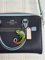 Acrylic Gecko Lizard Pendant Brooch and Keychain