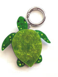 Acrylic Sea Turtle Pendant Brooch and Keychain