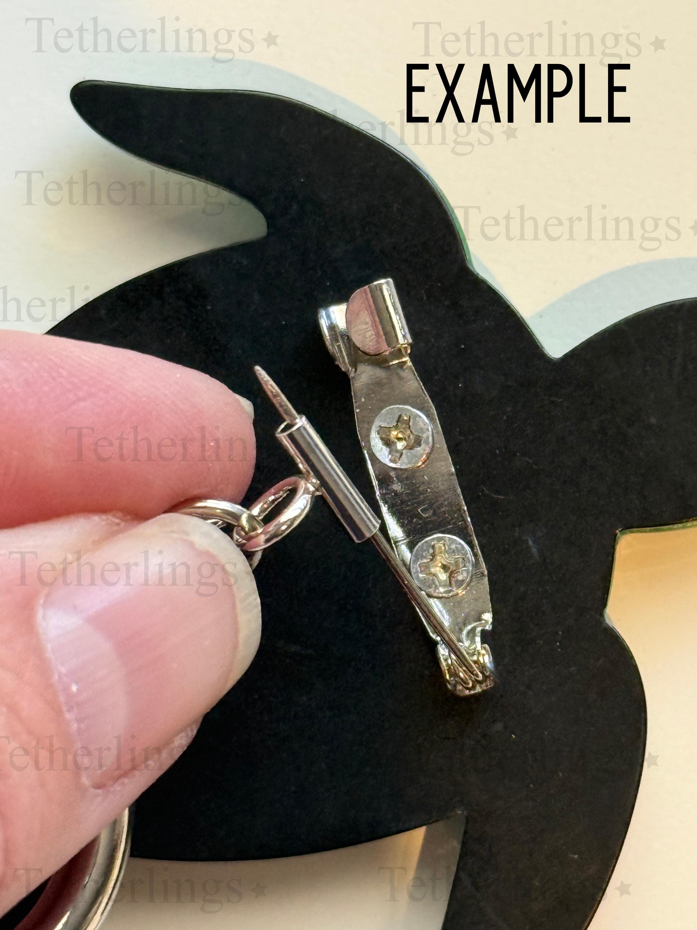 Acrylic Gecko Lizard Pendant Brooch and Keychain